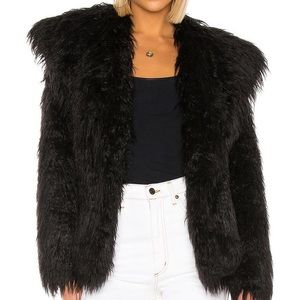 House of Harlow 1960 x REVOLVE Maximilian Coat in Noir